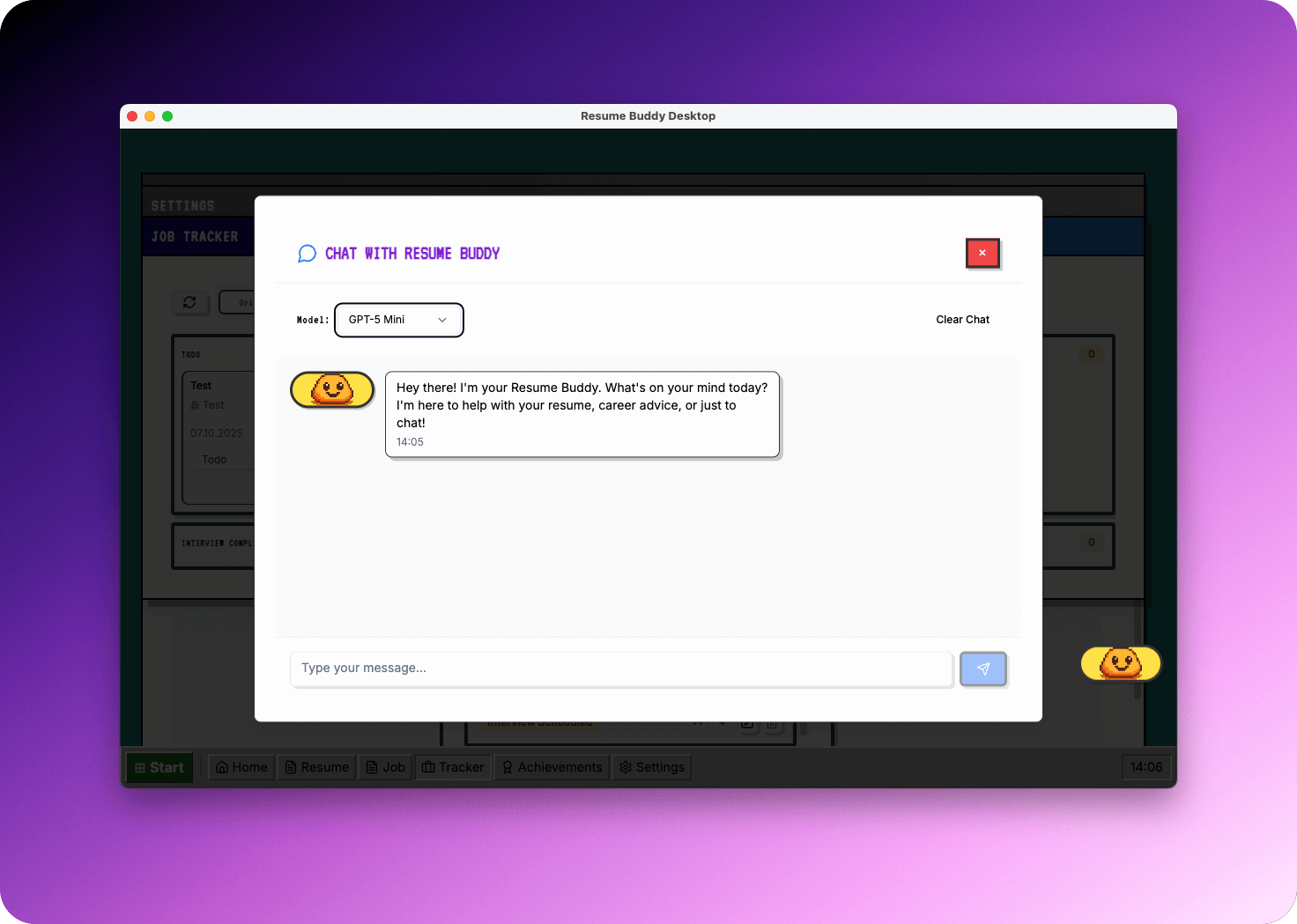 Buddy has pre-built personality, you can choose a model to have faster/lighter/cheaper or more in-depth answers