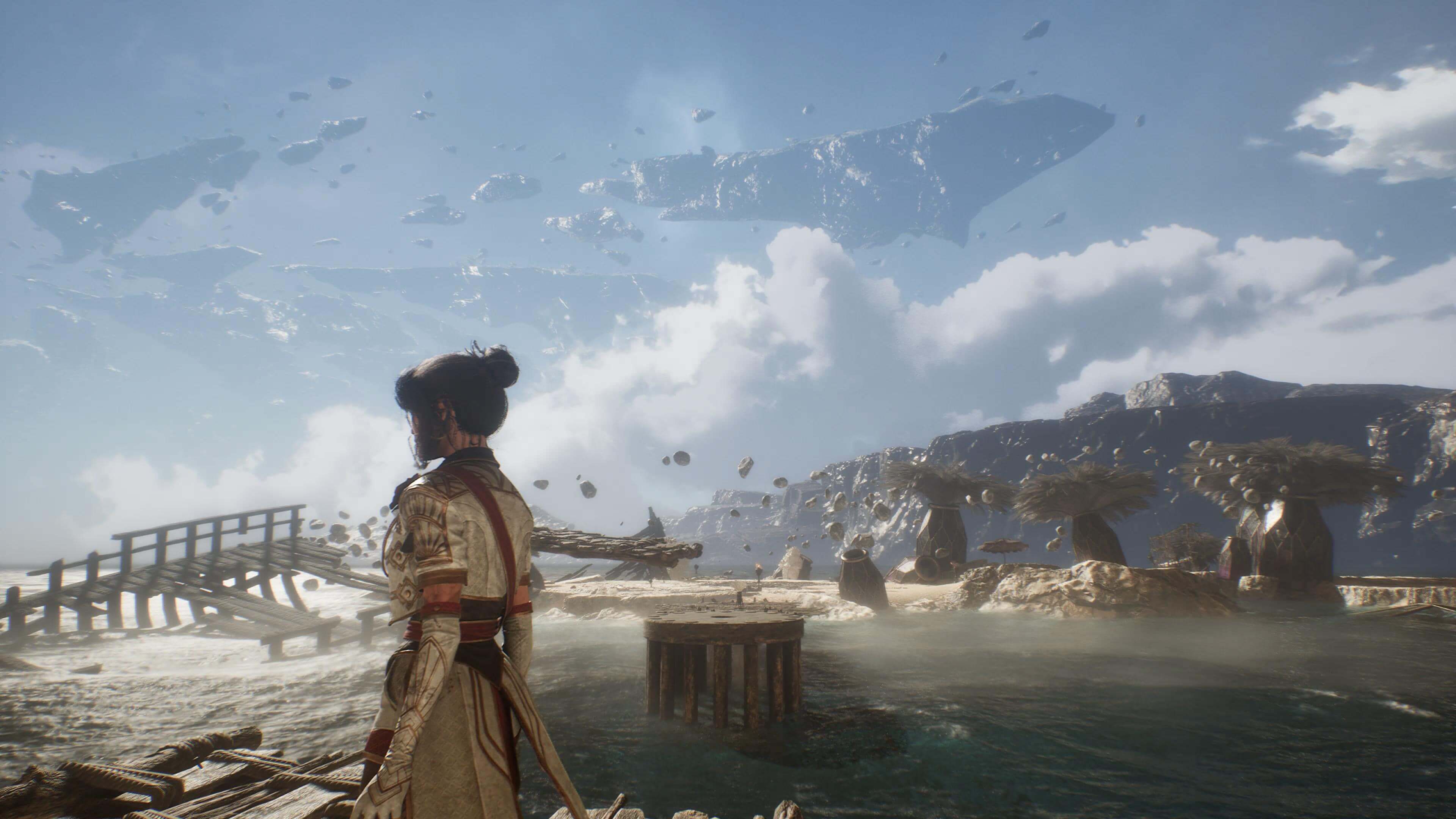 Even the smaller locations like Gestral Beaches are trying to keep the scale and feeling of a larger world