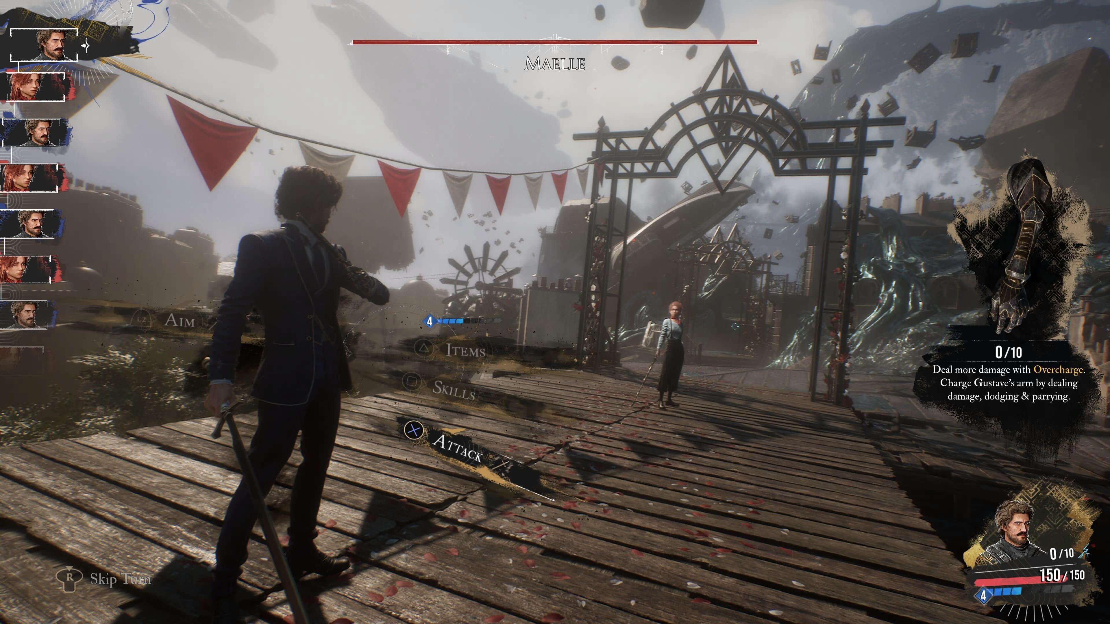 One nice feature about the battles - they all take place in the environment around you, so get ready for some really nice battle backgrounds.