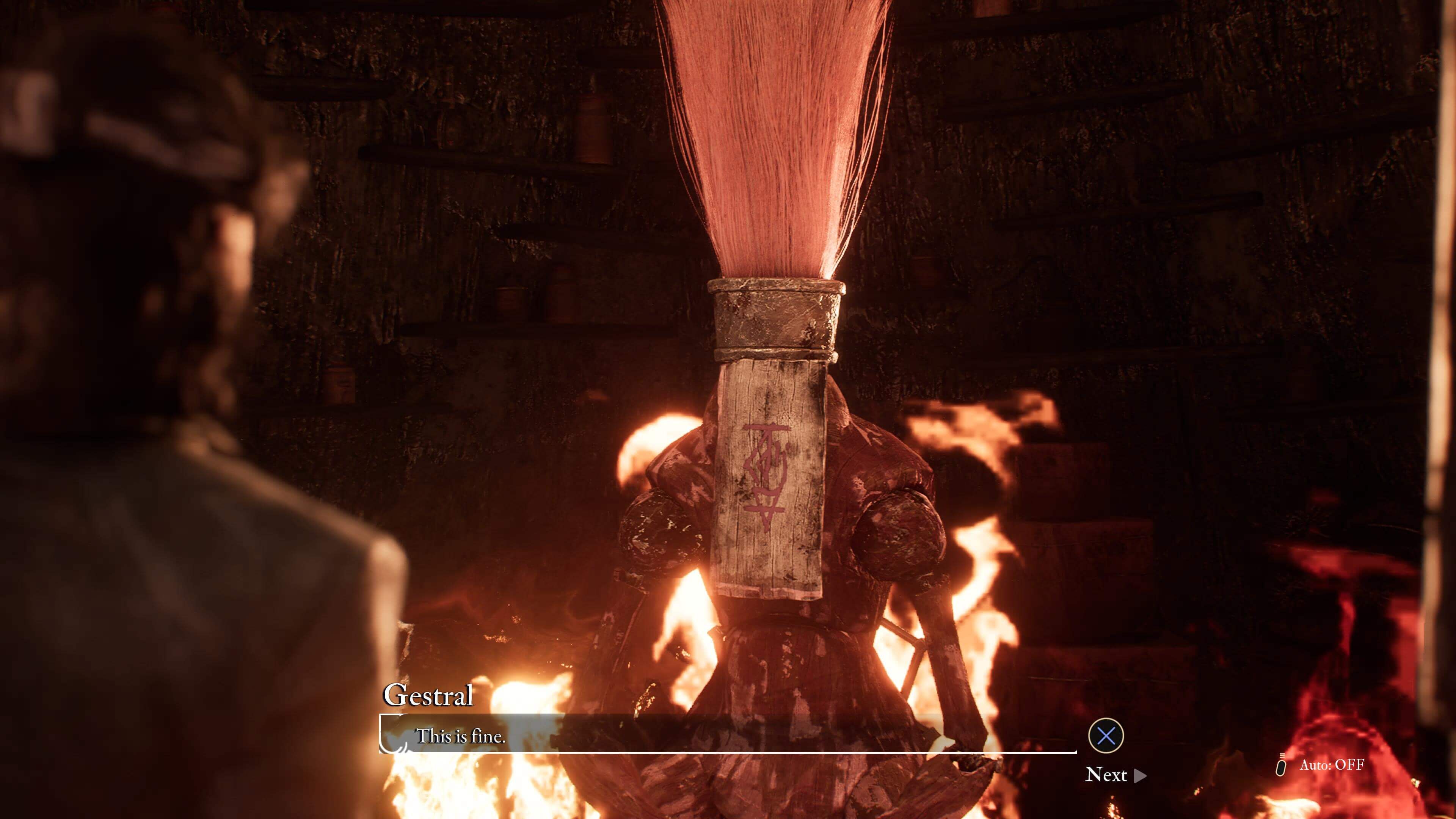 This is Fine meme easter egg