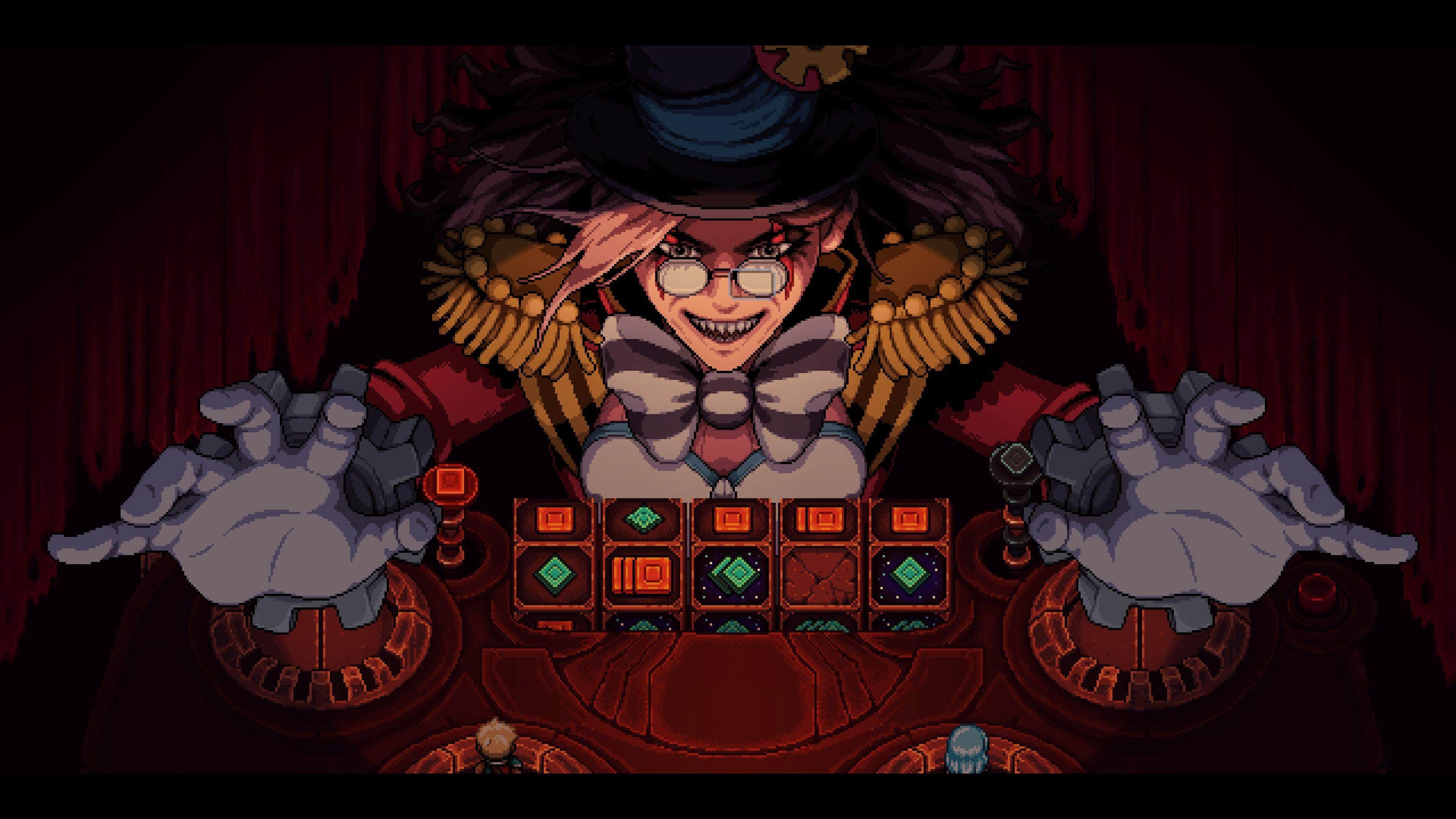 This part of boss's intro reminded me of Valefar from Bloodstained