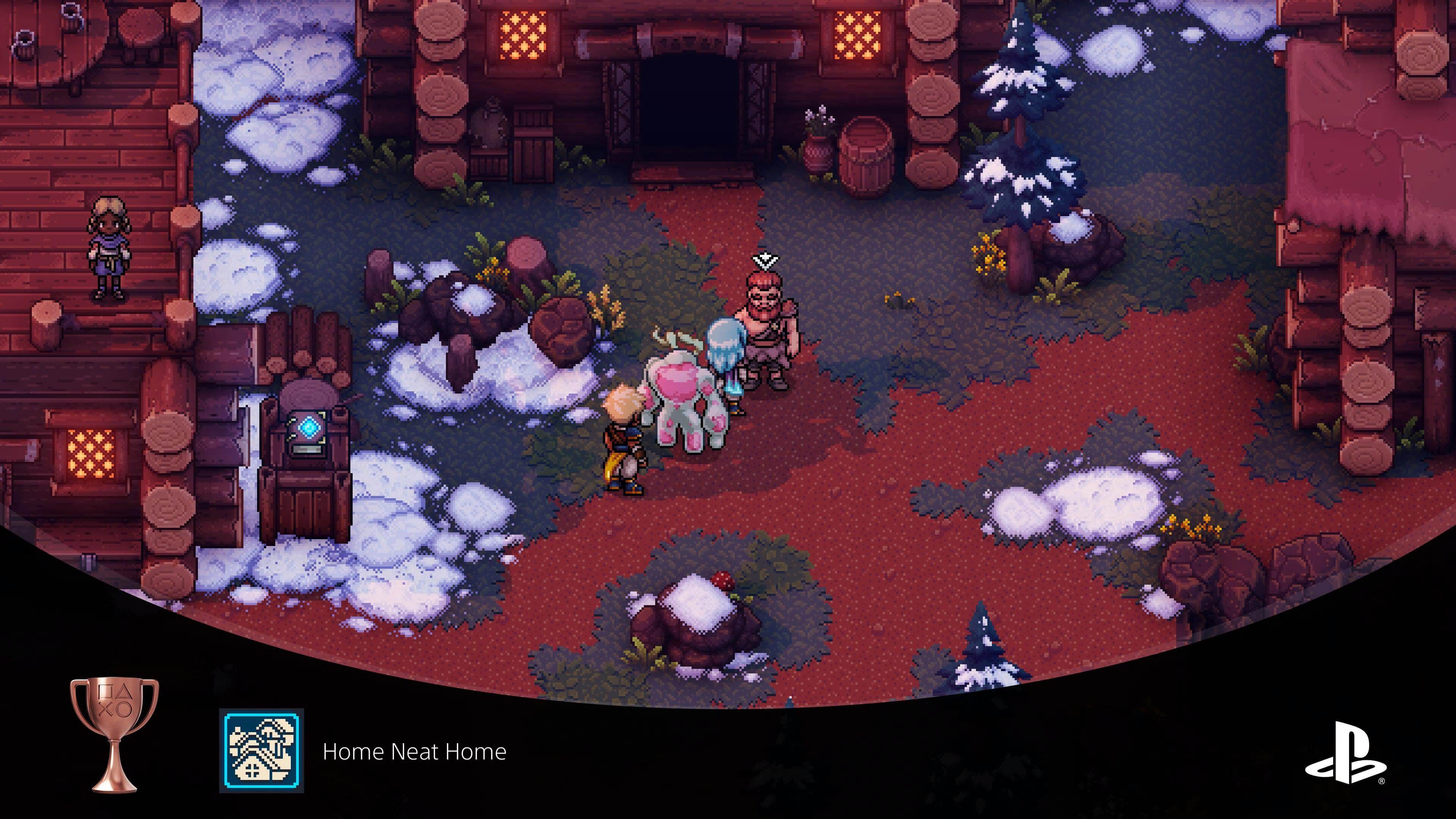 Building your town is more of a side quest than an actual activity